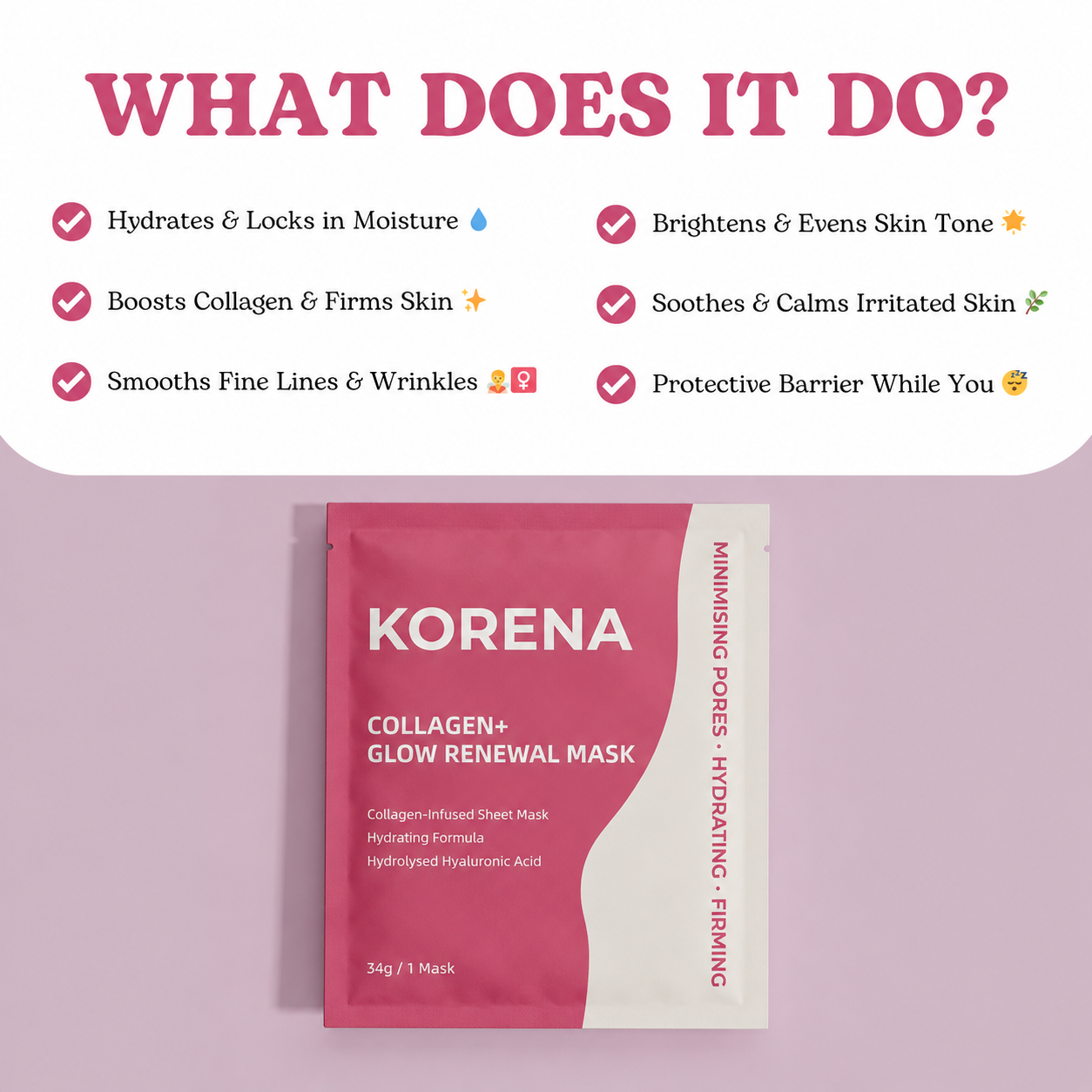 Collagen+ Glow Renewal Mask